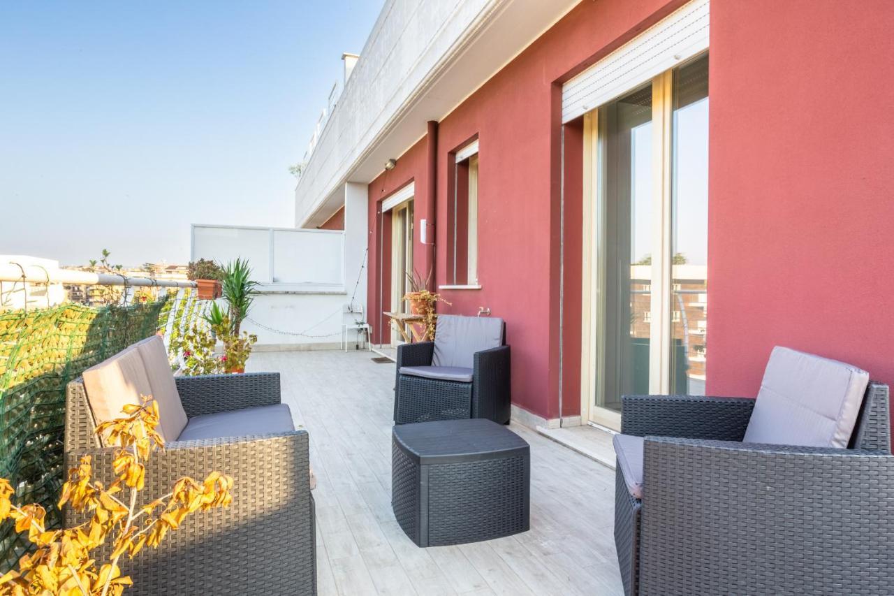 Апартаменты Urban Retreat -Private Parking+Terrace Рим Экстерьер фото
