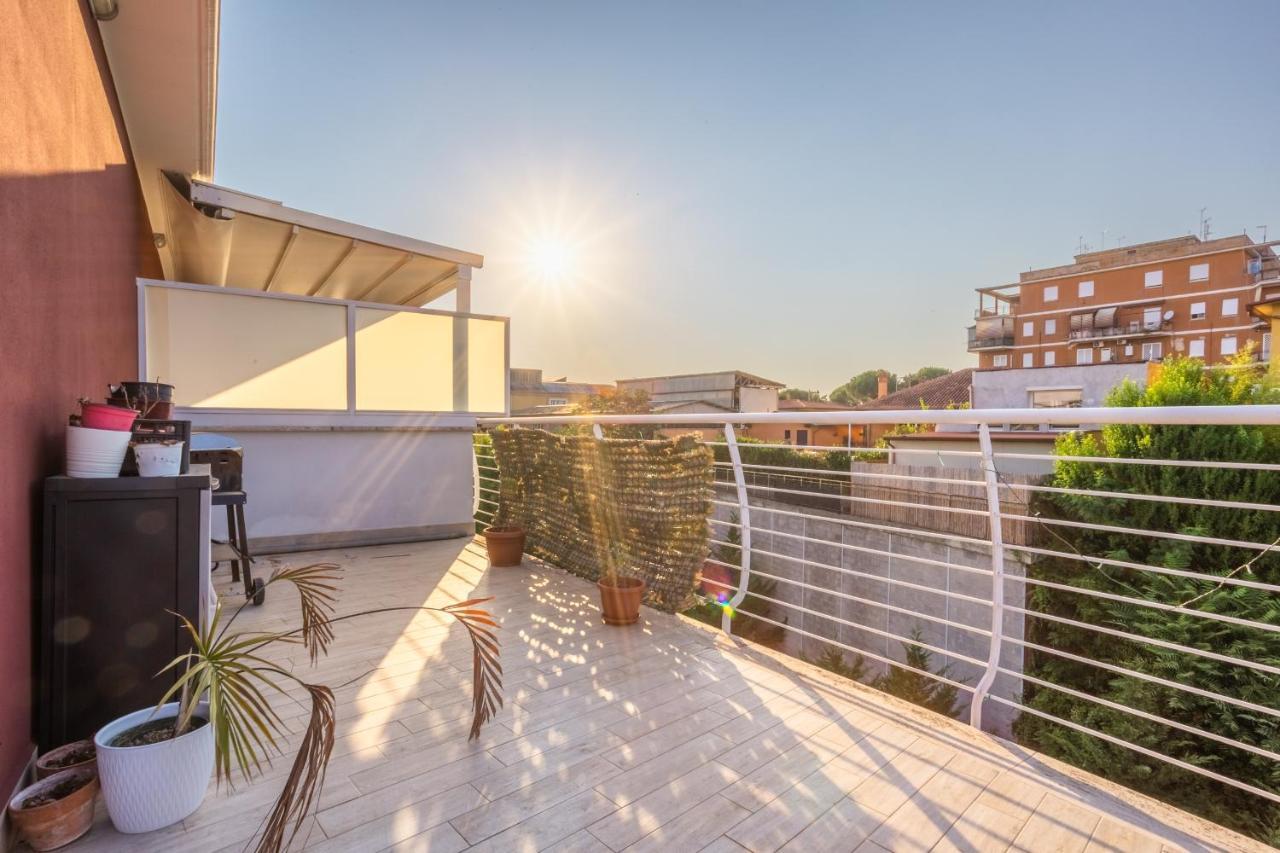 Апартаменты Urban Retreat -Private Parking+Terrace Рим Экстерьер фото